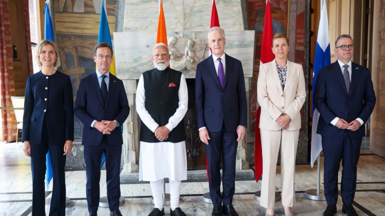 World News | India, Nordic Nations Elevate Ties to Green Technology and Innovation Strategic Partnership