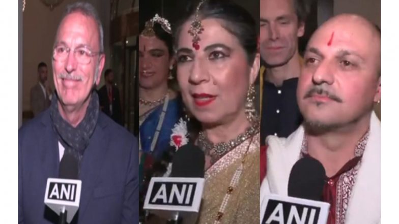 World News | Indian Diaspora, Artists Accord Warm Welcome to PM Narendra Modi in Rome