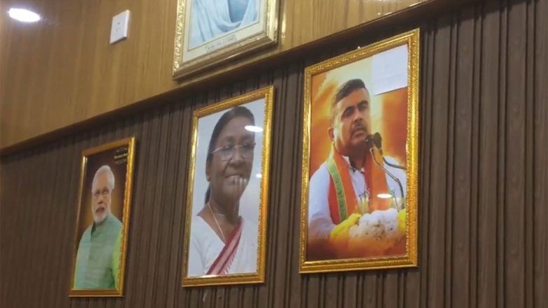 India News | West Bengal: BJP Workers Swap Mamata's Photo with PM, President, and CM Adhikari Portraits in Asansol Mayor's Office