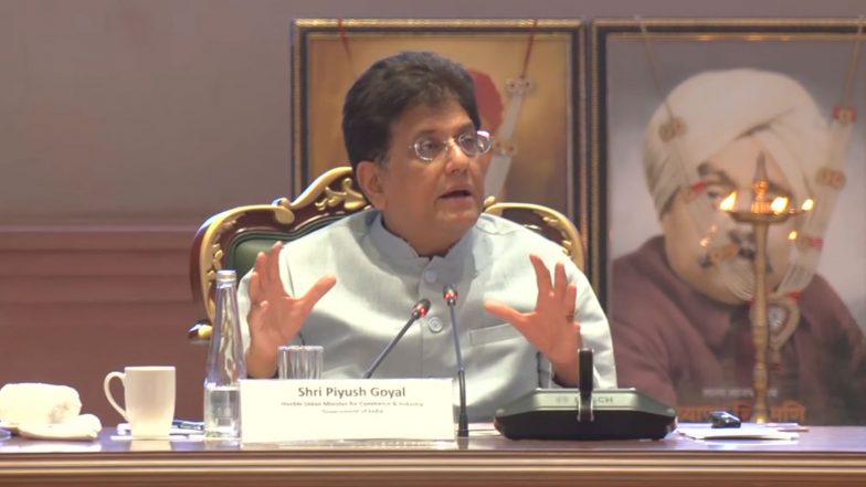 Business News | Piyush Goyal to Inaugurate Asian Productivity Organization Meeting in Delhi; Member Nations to Discuss Vision 2030, Budget & Reforms