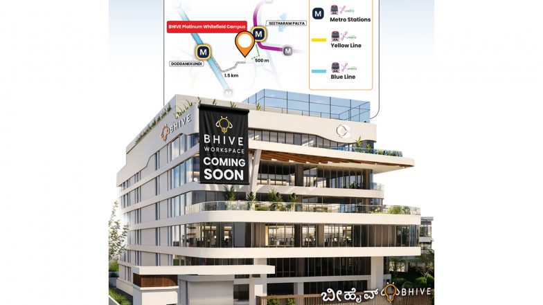 Business News | BHIVE Expands Whitefield Footprint with 3000+ Seat at Concorde Econex Campus