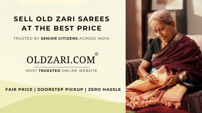 Business News | How OLDZARI.COM Is Helping Senior Citizens Across India Sell Old Zari Sarees with Comfort, Trust, and Dignity