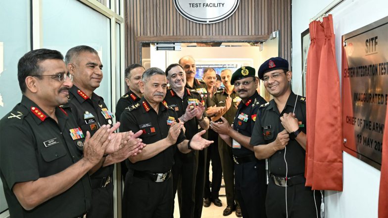 India News | Army Chief Dwivedi Inaugurates SITF, Launches 6 New Apps for Digital Transformation