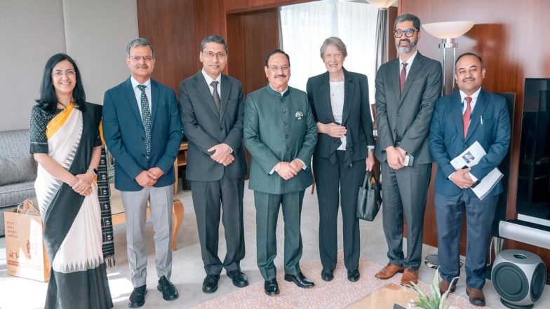 India News | 'India Has Been the Bed of Innovation': Nadda Reaffirms Global Health Leadership at WHA