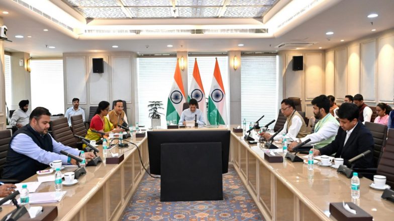 Business News | Minister Piyush Goyal Reviews Export Promotion Mission Action Plan to Boost Global Competitiveness