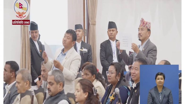 World News | Nepal Opposition, House Speaker at Loggerheads over PM Balendra Shah's Absence in Parliament