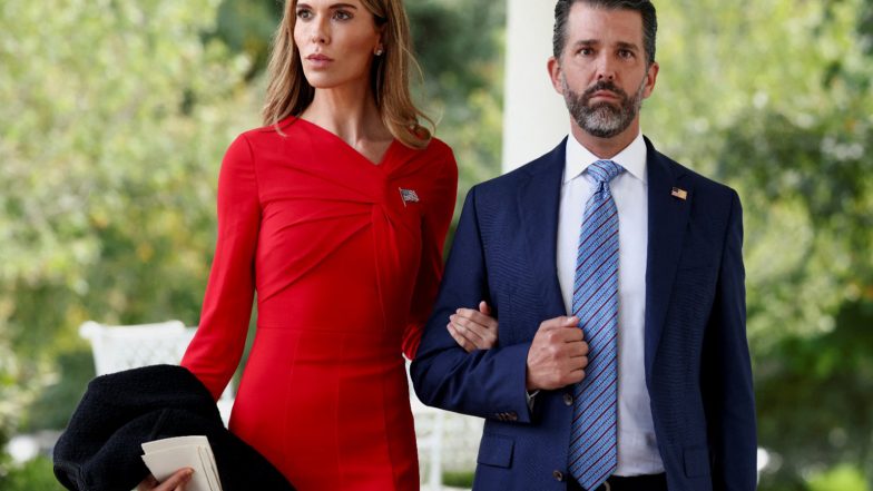 Entertainment News | Donald Trump Jr, Bettina Anderson Hold Intimate Bahamas Wedding with Family and Friends