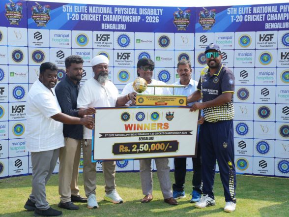 Sports News | Uttar Pradesh Crowned Champions of 5th Elite National Divyang T-20 Cricket Championship 2026