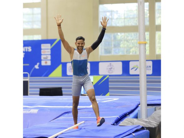 Sports News | Federation Cup: Kuldeep Kumar, Dev Meena Shatter National Pole Vault Record with Twin 5.45m Clearances
