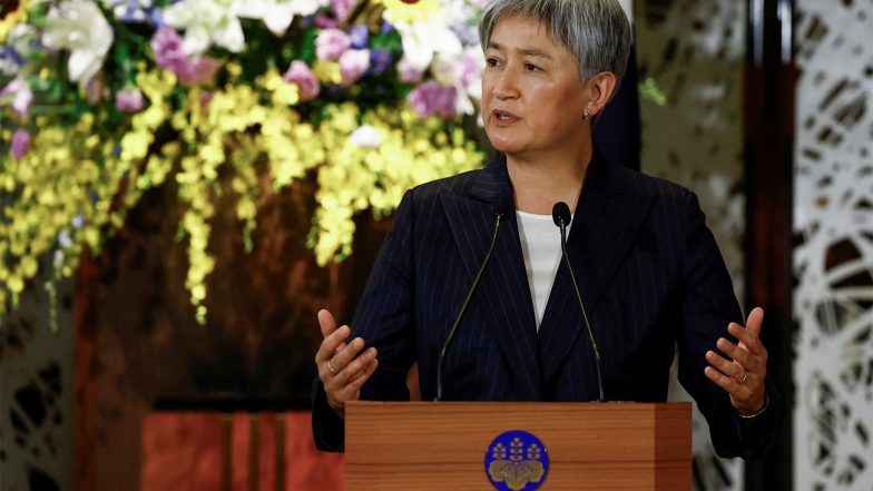 World News | Australian FM Penny Wong to Arrive in Delhi for Quad Foreign Ministers' Meeting