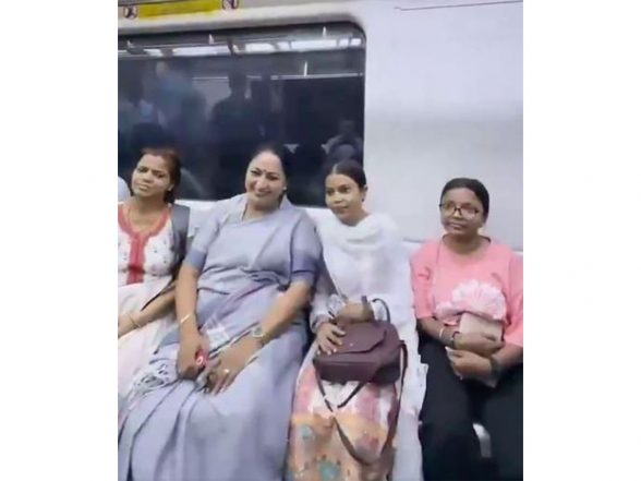 India News | Delhi CM Rekha Gupta Leads 'Metro Monday' Drive