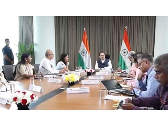 India News | Union Health Minister JP Nadda Reviews Preparedness for Ebola; No Cases Reported in India