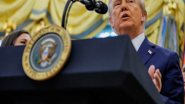 World News | Iran's Enriched Uranium Will Be 'turned Over' to US or Destroyed: Trump
