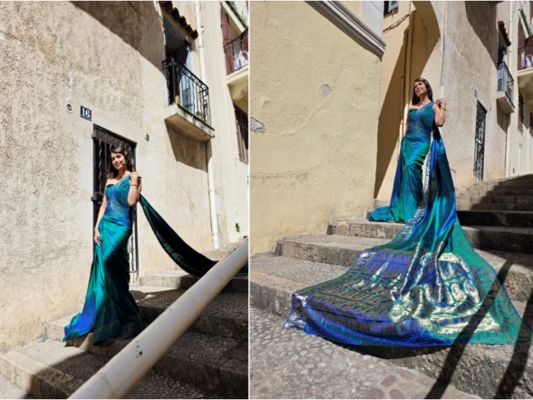 Business News | From Bankura To Cannes: Film Industry Stylist Patralekha Shi Showcases Bishnupuri Silk Globally
