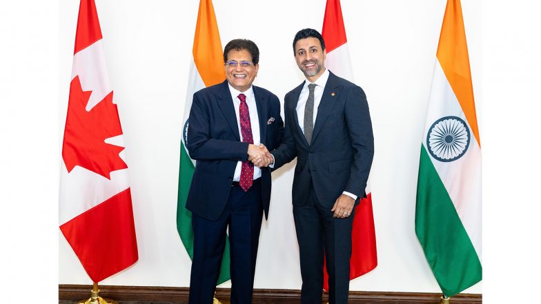 Business News | India, Canada Aim Ambitious Target of Tripling Trade to USD 50 Billion by 2030: Union Minister Piyush Goyal