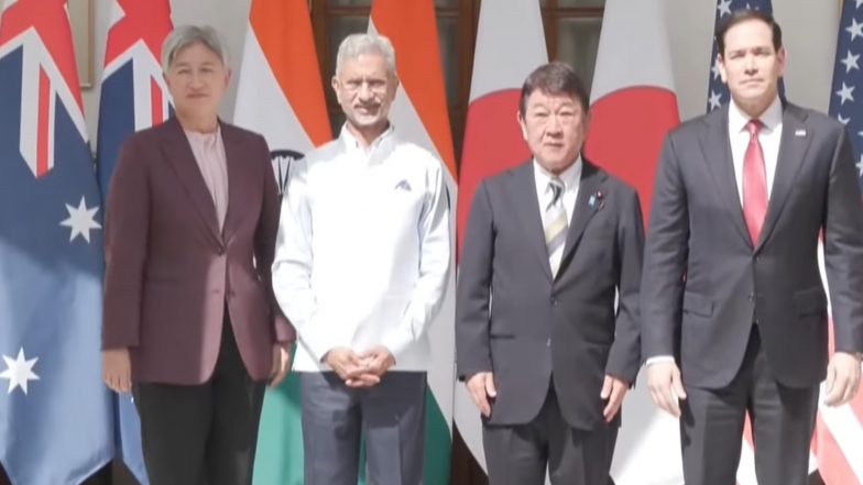 World News | India-Australia- Japan-US QUAD Foreign Ministers Meet Gets Underway