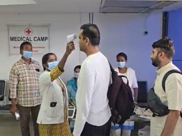 India News | Andhra Pradesh Sets Up Ebola Screening Camp at Vijayawada International Airport Amid Global Health Alert
