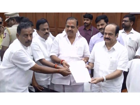India News | AIADMK Leaders Urge Speaker to Reject MLA Resignations, Cite Anti-defection Law Violations
