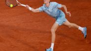 Sports News | Jannik Sinner Opens French Open 2026 Campaign with Dominant Win over Clement Tabur