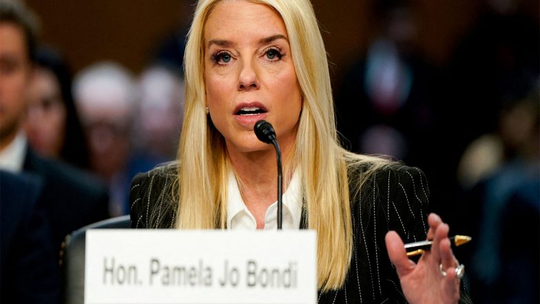 World News | Trump's Former AG Pam Bondi's Thyroid Cancer Battle Revealed Weeks After Dramatic DOJ Exit: Report