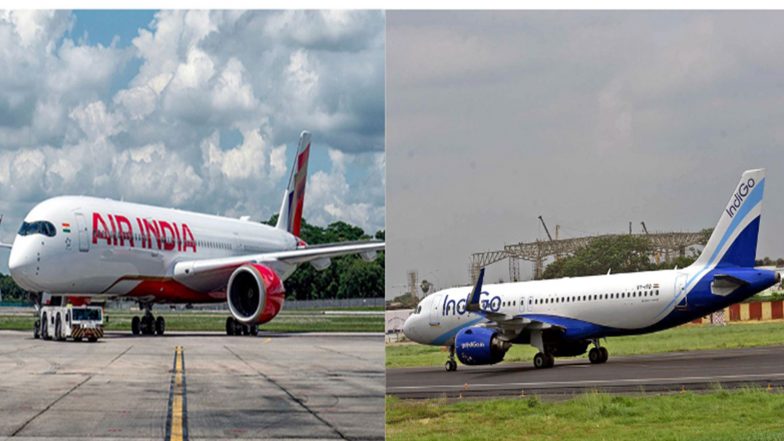 Business News | High Fuel Prices: Air India Cuts 22% Domestic Flights; IndiGo Trims 5-7% Domestic, 17% International