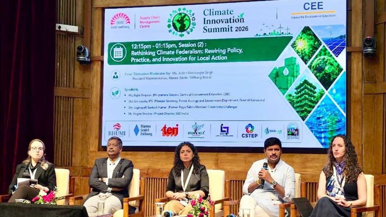Business News | Green India Challenge Showcases Citizen-Led Climate Federalism Model at IIM Bangalore Climate Innovation Summit 2026