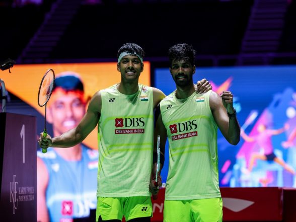 Sports News | Singapore Open 2026: Satwik-Chirag Upset Reigning World Champions to Reach Men's Doubles Final