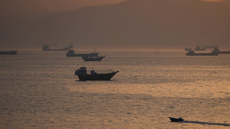 World News | Oman Detects Suspected Floating Mine in St of Hormuz