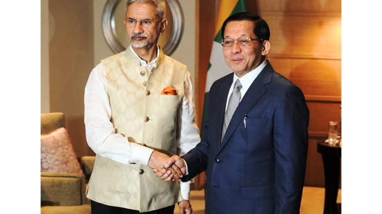 World News | EAM, Myanmar President Hold Talks on Deepening Cooperation