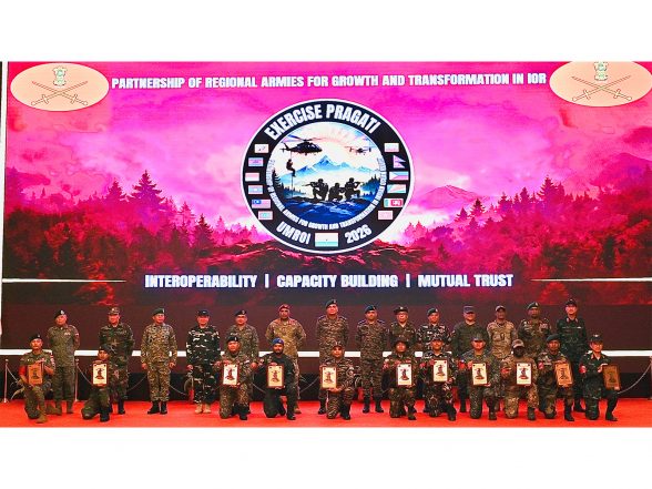 India News | Multinational Exercise PRAGATI 2026 Concludes in Meghalaya's Umroi
