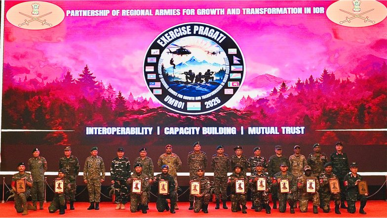 India News | Multinational Exercise PRAGATI 2026 Concludes in Meghalaya's Umroi