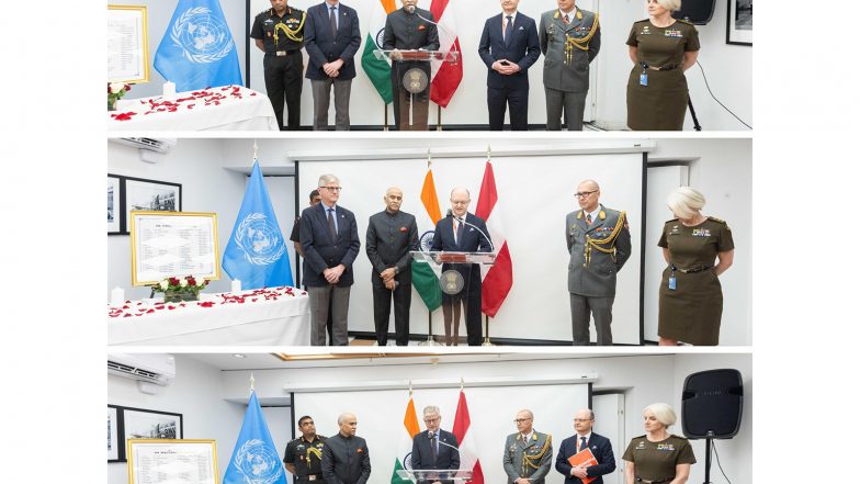 World News | Permanent Mission of India to UN Commemorates Nearly 4,000 Peacekeepers Who Made Supreme Sacrifice