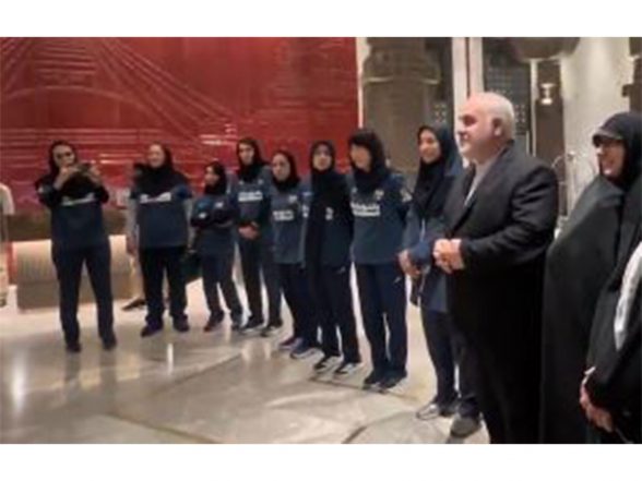 Sports News | Iran Ambassador Mohammad Fathali Meets Country's Women Volleyball Team After 2026 CAVA C'ship Win
