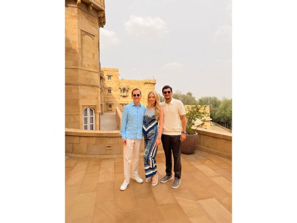 World News | Trump's Daughter, Son In-law Visit Jaisalmer's Sonar Fort