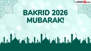 Bakrid 2026 Mubarak Wishes, Happy Eid Ul Azha Messages and High-Quality Images To Share