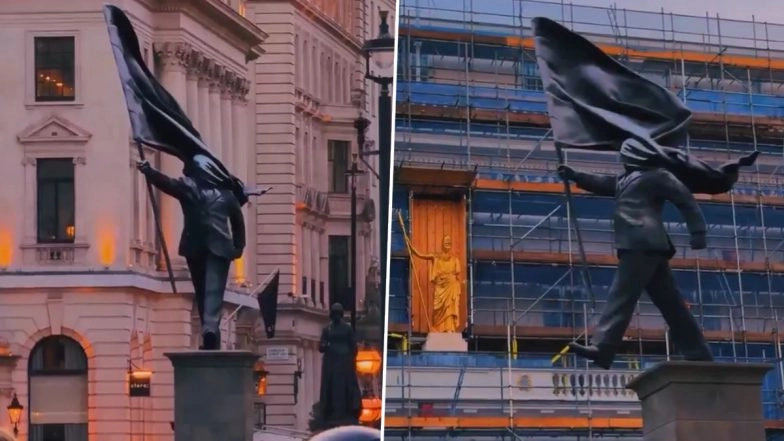 Banksy Confirms Ownership of Mysterious &lsquo;Flag Blinded&rsquo; Statue in London; All About the Street Artist