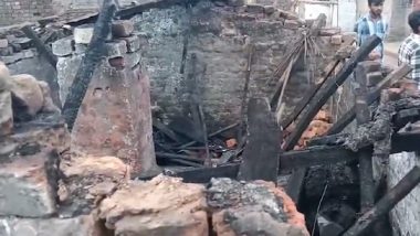 Chhattisgarh Cylinder Blast: 4 Family Members Charred to Death in Cooking Gas Cylinder Explosion in Durg, CM Vishnu Deo Sai Announces INR 5 Lakh Ex-Gratia (Watch Video)