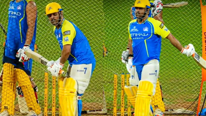 MS Dhoni Spotted In Nets At Chepauk Ahead of CSK&rsquo;s Last Home Match in IPL 2026