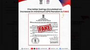 Is the EPS-95 Viral Letter Real? Did EPFO Raise EPS-95 Pension to INR 7,500? Fact Check Reveals Truth