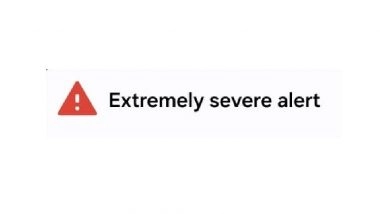 Cell Broadcast Alert System: Indian Government Launches System for Real-Time Disaster Warnings; Successfully Conducts Nationwide Test