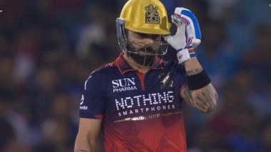 Virat Kohli Wicket Video: Ace Batter Makes Back-To-Back Ducks As Deepak Chahar Dismisses Opener in RCB vs MI IPL 2026