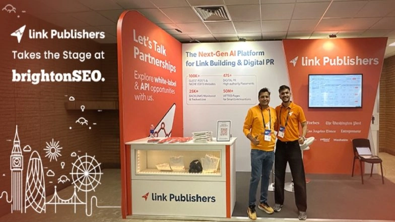Link Publishers Showcases AI Link Building at BrightonSEO 2026
