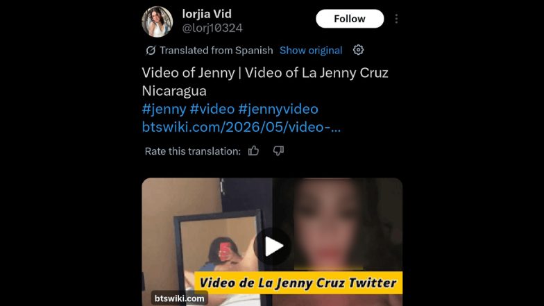 La Jenny Viral Video: Nicaraguan TikToker Jenny Cruz Faces Alleged S*x Tape Leak