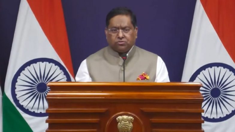 Myanmar President Min Aung Hlaing To Visit India on May 30; Border Security, Economic Ties on Agenda, Says MEA