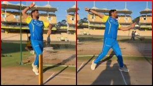 sports-MS Dhoni Bowling: Viral Video Sparks Hope for CSK Legend's IPL 2026 Return