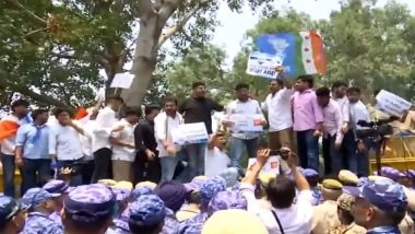 NEET UG 2026 Exam Cancellation: NSUI Stages Protest After Medical Entrance Test Cancelled Over Paper Leak Allegations