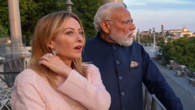 Giorgia Meloni Hosts Dinner for PM Narendra Modi in Rome; Video Goes Viral