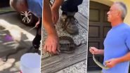 RFK Jr Snake Catching Viral Video: US Health Secretary Shares New Clip Showing Him Capturing Venomous Western Diamondback Rattlesnake