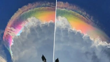 &lsquo;Rainbow Cloud&rsquo; Spotted in Indonesia; Video Goes Viral