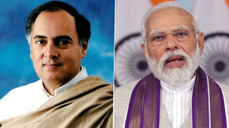 Rajiv Gandhi Death Anniversary 2026: PM Narendra Modi Pays Tributes to Former Prime Minister